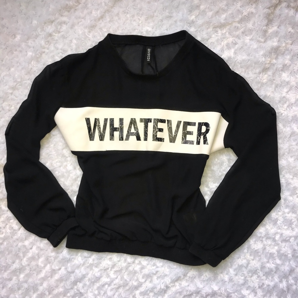 Mesh long sleeve top - Picture 1 of 3
